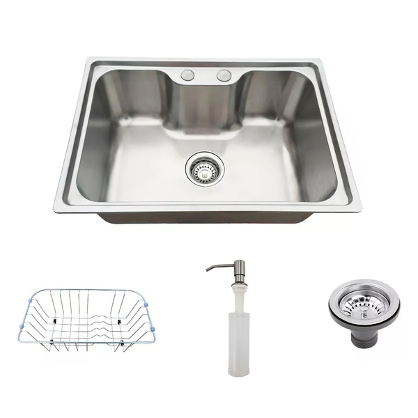 Cuba Cozinha Luxo Gourmet Inox com Acessórios Aquas Tubrax