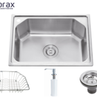 Cuba Cozinha Luxo Gourmet Inox com Acessórios Atros