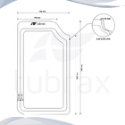 Cuba Cozinha Luxo Gourmet Inox Com Acessórios CBC0010 + Tábua