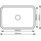 Cuba Cozinha Numero 2 de Embutir ou Sobrepor Escovado Guimmis