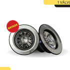 Cuba De Aço Inox 60x40 P/ Louça P/ Pia Com Escorredor Inox 304