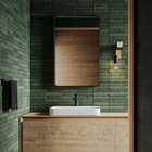 Cuba de Apoio Retangular 58,4x46cm 3 furos Branco Vox Kohler