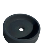 Cuba De Apoio Banheiro Concreto Rustica Pedra Natural Preta Z