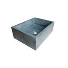 Cuba De Apoio Banheiro Rubi Pedra 40x30cm Concreto