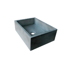 Cuba De Apoio Banheiro Rubi Pedra 40x30cm Concreto