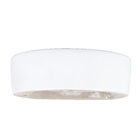 Cuba de Apoio Cerâmica Oval Branca 12x40x35,5cm Smart Celite