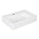 Cuba de Apoio Cerâmica Retangular Branca 13x62x42,5cm Platinum Incepa