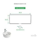 Cuba De Apoio Branca Cerâmica - Reno Rc 100