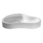 Cuba de Apoio Louça Oval Branca Urbi 8 10x55x40 Roca