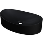 Cuba De Apoio Canoa Para Banheiro Lavabo C01 Bc47w Preto Matt