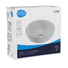 Cuba de Apoio Cerâmica Redonda 30x30x12cm Palha Lyon Sensea