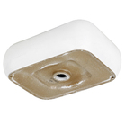 Cuba de Apoio Retangular Cerâmica Cannes 41x31cm Branca Sensea