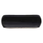 Cuba de Apoio Retangular Cerâmica Cannes 41x31cm Preta Sensea