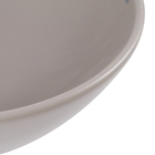 Cuba de Apoio Cerâmica Redondo Cinza Matte 13,5x35x35 R1 Celite
