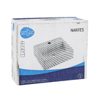 Cuba de Apoio Retangular Cerâmica Nantes 47x40cm Com Mesa Branca Sensea