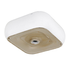 Cuba de Apoio Quadrada Cerâmica Orleães 37x37cm Branca Sensea