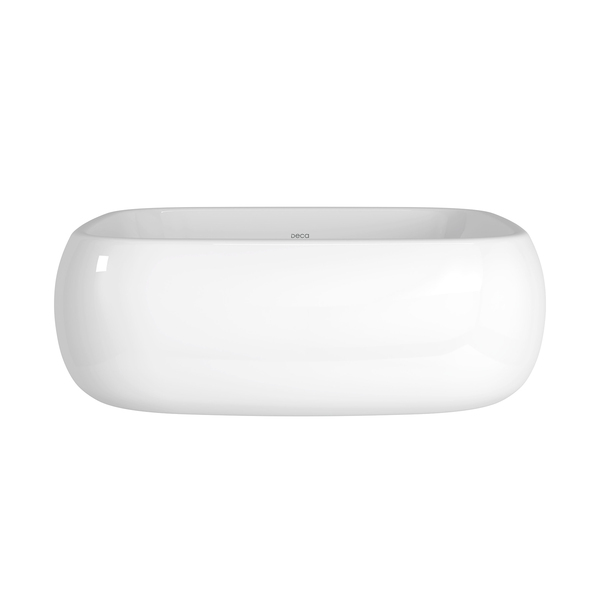 Cuba de Apoio Cerâmica Quadrado Branco 40x40cm L.11040.BD.17 Deca