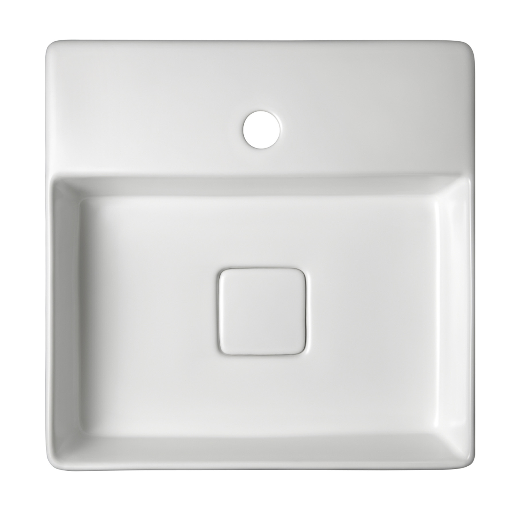 Cuba de Apoio Cerâmica Quadrado Branco Veneza SenseaCuba de Apoio Cerâmica Quadrado Branco Veneza SenseaCuba de Apoio Cerâmica Quadrado Branco Veneza Sensea