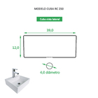 Cuba De Apoio Cerâmica Reno Rc 250