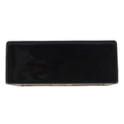 Cuba de Apoio Quadrada Cerâmica Versalhes 35x35cm Com Mesa Preta Sensea