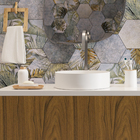 Cuba de Apoio Redonda Claudia 35,5cm Branca Fosco Sensea