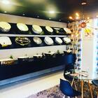 Cuba De Apoio Da Linha Dubai Na Cor Dourada Retangular