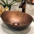 Cuba De Apoio Da Linha Marrocos Na Cor Rose Matte Oval