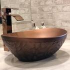 Cuba De Apoio Da Linha Marrocos Na Cor Rose Matte Oval