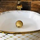 Cuba De Apoio Da Linha Paris Na Cor Branca Com Desenhos Quadr