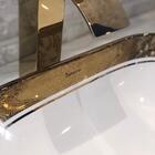 Cuba De Apoio Da Linha Viena Na Cor Branca Com Desenhos Flora