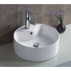 Cuba De Apoio De Mesa 14.5x41x41cm Adm8002 Adamas Branco