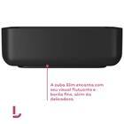 Cuba De Apoio Deca 40x30 L.13040.94 Retangular Ébano Fosco