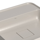 Cuba De Apoio Deca 40x40 L.11040.m.26 Quadrada Com Mesa Barba