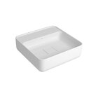 Cuba De Apoio Deca 40x40 Quadrada Branca + Válvula + Sifão