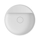 Cuba De Apoio Deca 40x40 Redonda Branca + Válvula + Sifão