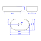 Cuba De Apoio Deca Slim 50x30 L.14050.17 Oval Branca