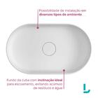 Cuba De Apoio Deca Slim 50x30 L.14050.17 Oval Branca