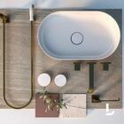 Cuba De Apoio Deca Slim 50x30 L.14050.17 Oval Branca