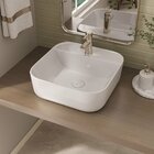 Cuba De Apoio Em Cerâmica Olívia + Válvula Click - Fabribam B