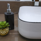 Cuba De Apoio Em Cerâmica Para Lavabos E Banheiros - Branca C