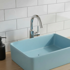 Cuba De Apoio Evier Verde Aqua 36x23x12 Banheiro Pequeno