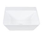 Cuba de Apoio Cerâmica Quadrada Gelo 16,5x42x42cm L.270.17 Deca