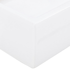 Cuba de Apoio Cerâmica Quadrada Gelo 13,5x46x46cm L.86.17 Deca