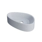 Cuba De Apoio Gota Bg43 43,5x26,5cm Lapimat Branco Granit Mat