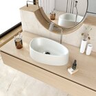 Cuba De Apoio Gota Bg43 43,5x26,5cm Lapimat Cinza Matte Fosca