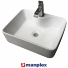 Cuba De Apoio Manplex Retângular Cerâmica 50x40cm