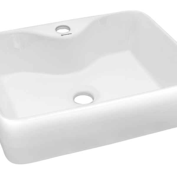 Cuba De Apoio Manplex Retângular Cerâmica 50x40cm