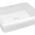 Cuba De Apoio Manplex Retângular Cerâmica 50x40cm