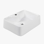 Cuba De Apoio Mármore Sintético Prisma Móveis Bosi Branco