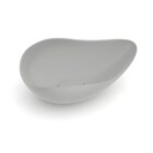 Cuba De Apoio Oval 54x37,5cm Ruy Ohtake Roca Stone
